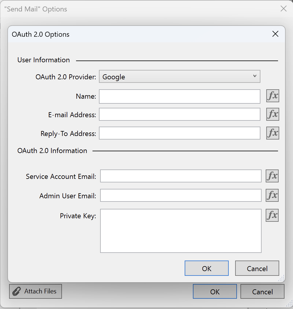 Sending email with OAuth 2.0 authentication (Google and Microsoft)